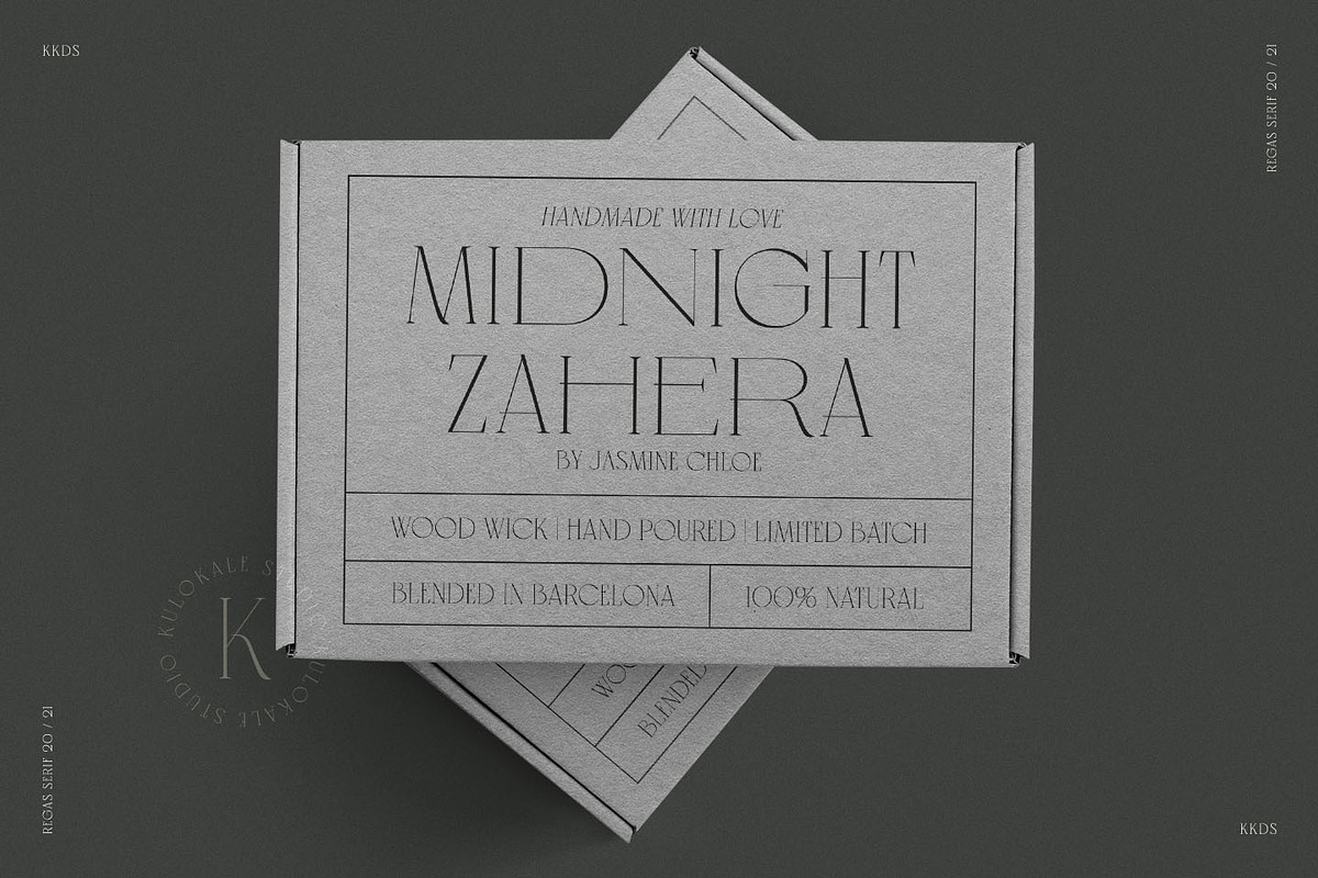 Regas Classic Display Serif Font, a Serif Font by Kulokale (Photo 7 of 10)