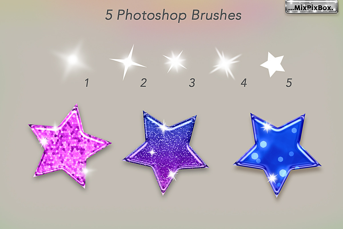 Sparkling Glossy Layer Styles for PS, a Layer Style Add-On by MixPixBox (Photo 6 of 10)