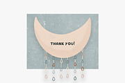 Moon and Stars Boho Nursery Clipart, an Illustration by Bridgett Stahlman Design (Thumbnail 12 of 12)