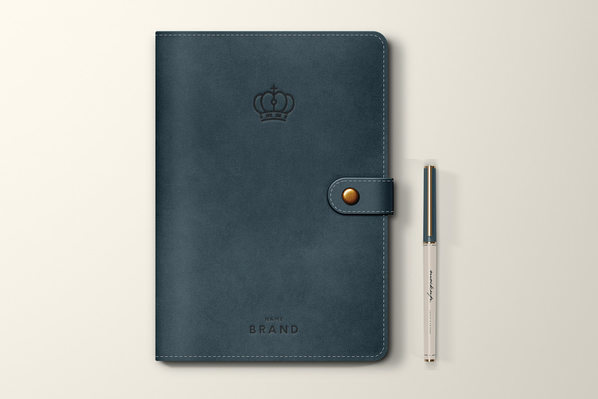 Padfolio Mockup Kit, a Books & Magazine Mockup by Catkie - Digital Art (Photo 6 of 8)