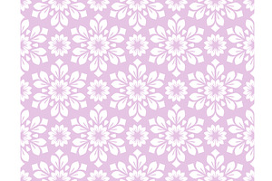 Flower geometric pattern, a Pattern Graphic by RODINA