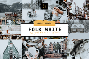 Folk White - Lightroom Presets Pair