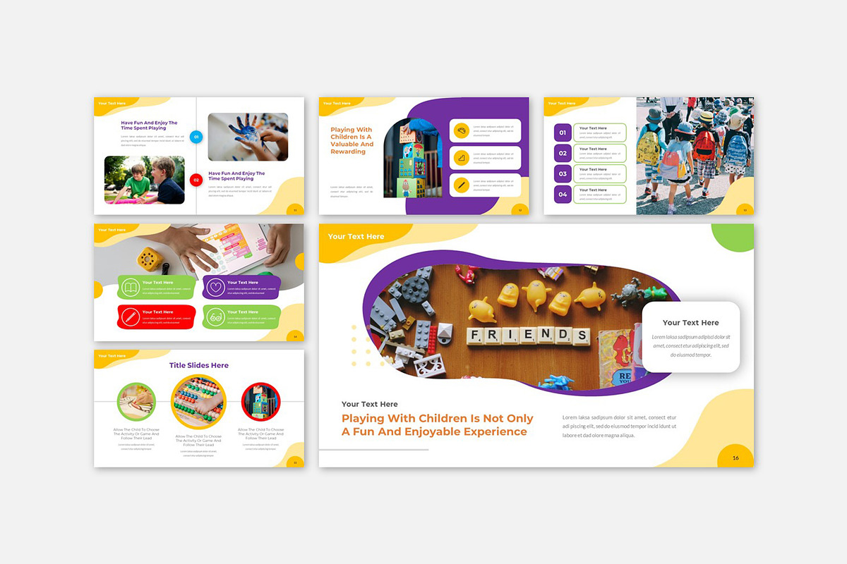 Kinder Zone Children Education PPT, a Presentation Template by Robs Daily Design (Photo 16 of 20)
