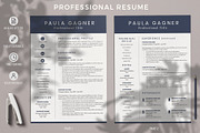 Accountant Resume CV with Experience, a Resume Template by HIRED Design Studio (Thumbnail 2 of 18)