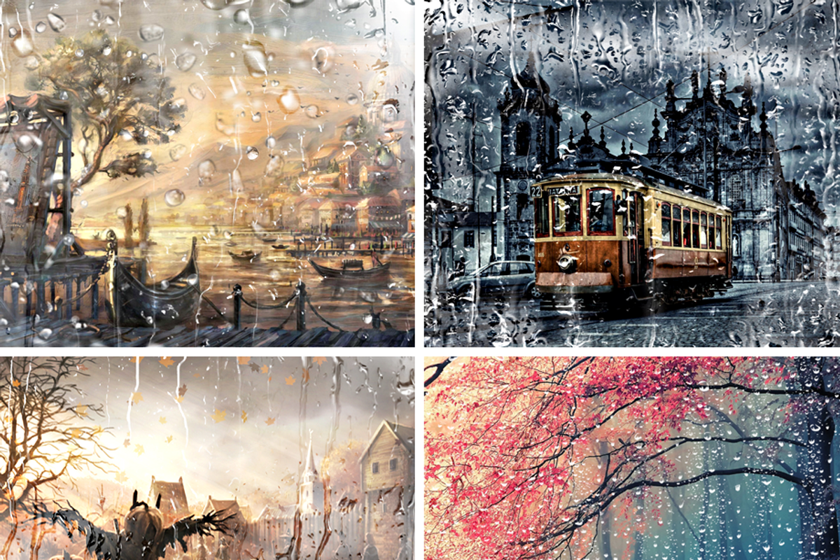 Best Water Drop Overlay Texture preview 3