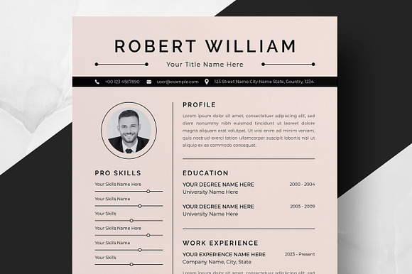 Graphic Designer Resume Portfolio preview 7