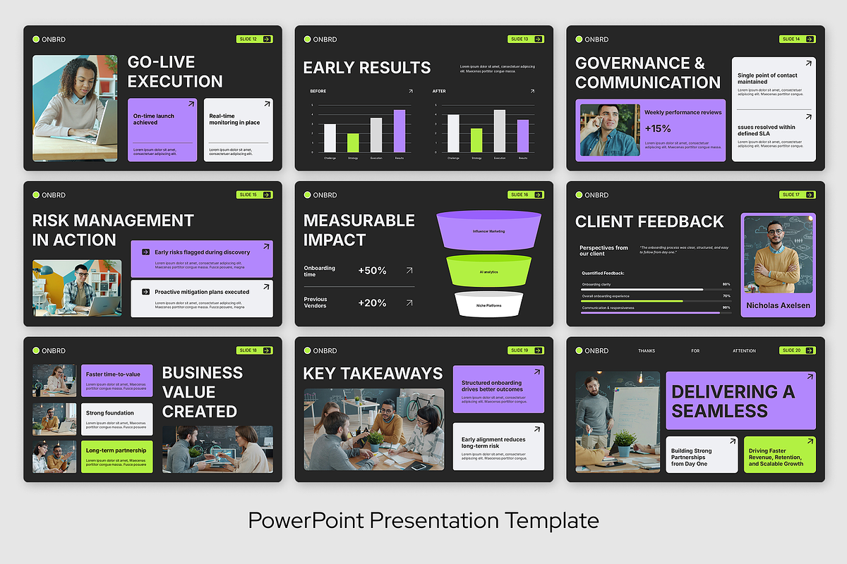 Client Onboarding Powerpoint, a Presentation Template by Sixtemp (Photo 3 of 3)