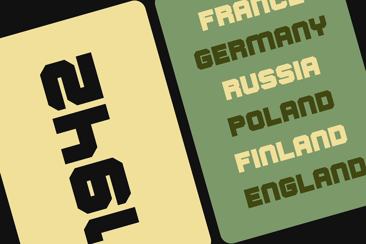 Bolshevik - Powerful Typeface, a Sans Serif Font by alpercakici (Photo 19 of 20)
