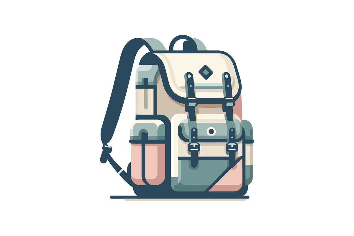 Adventure Hiking Bag Icons, an Object Graphic by yasushie (Photo 15 of 16)