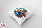 Watercolor Eagle Logo art style, an Object Graphic by Negarin Digital Art (Thumbnail 7 of 11)
