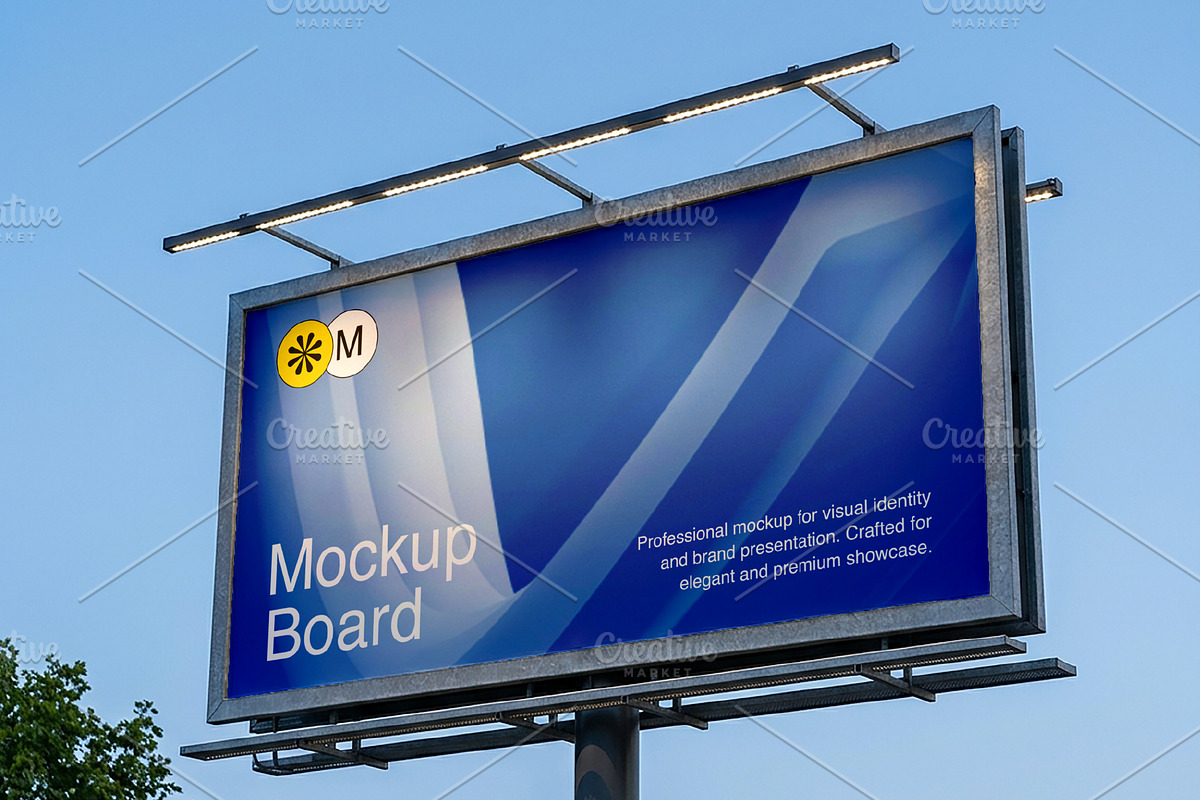 billboard Outdoor Environment Mockup, an Advertising Mockup by Dorst Branding (Photo 1 of 2)