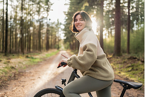 Sunset vibes and forest magic, a, a Holiday Photo by AD Stock Images