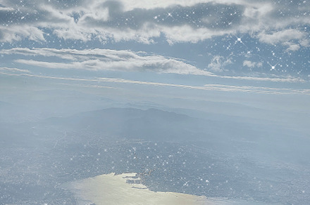 Shining clouds