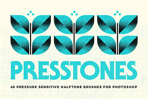 Halftone Texture Brushes