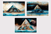 Piwa Collection · The Pyramid, a Decorative Illustration by milatovar (Thumbnail 17 of 17)