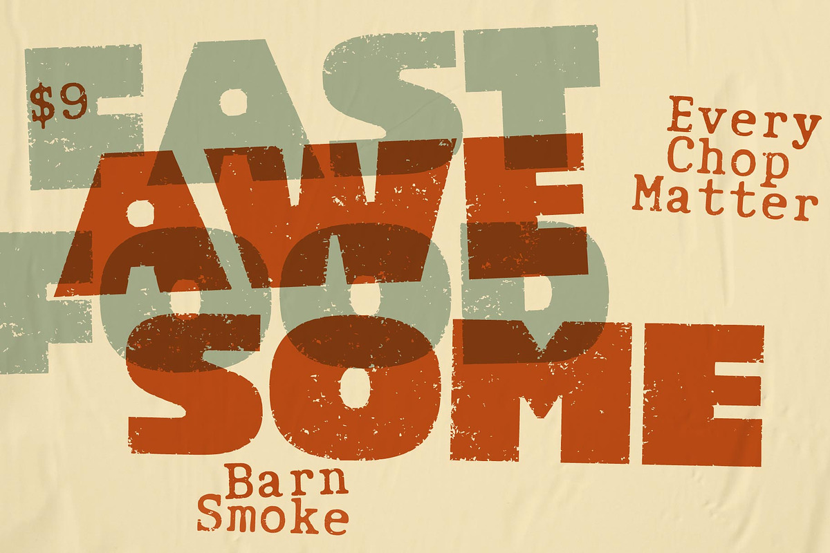Philman; 4 Styles Vintage Fonts, a Sans Serif Font by Eko Bimantara (Photo 10 of 12)