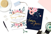 Sale- Blush & Blue Design Set, an Illustration by Art by Lin (Thumbnail 5 of 6)