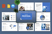 Business Proposal Template, a Presentation Template by Pradaxa (Thumbnail 1 of 7)
