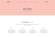Feminine Life Coach Speaker Template, a Landing Page Template by MasterDesigns (Thumbnail 5 of 9)