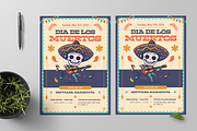 Dia De Los Muertos Flyer, a Flyer Template by Annora Studio (Thumbnail 2 of 5)