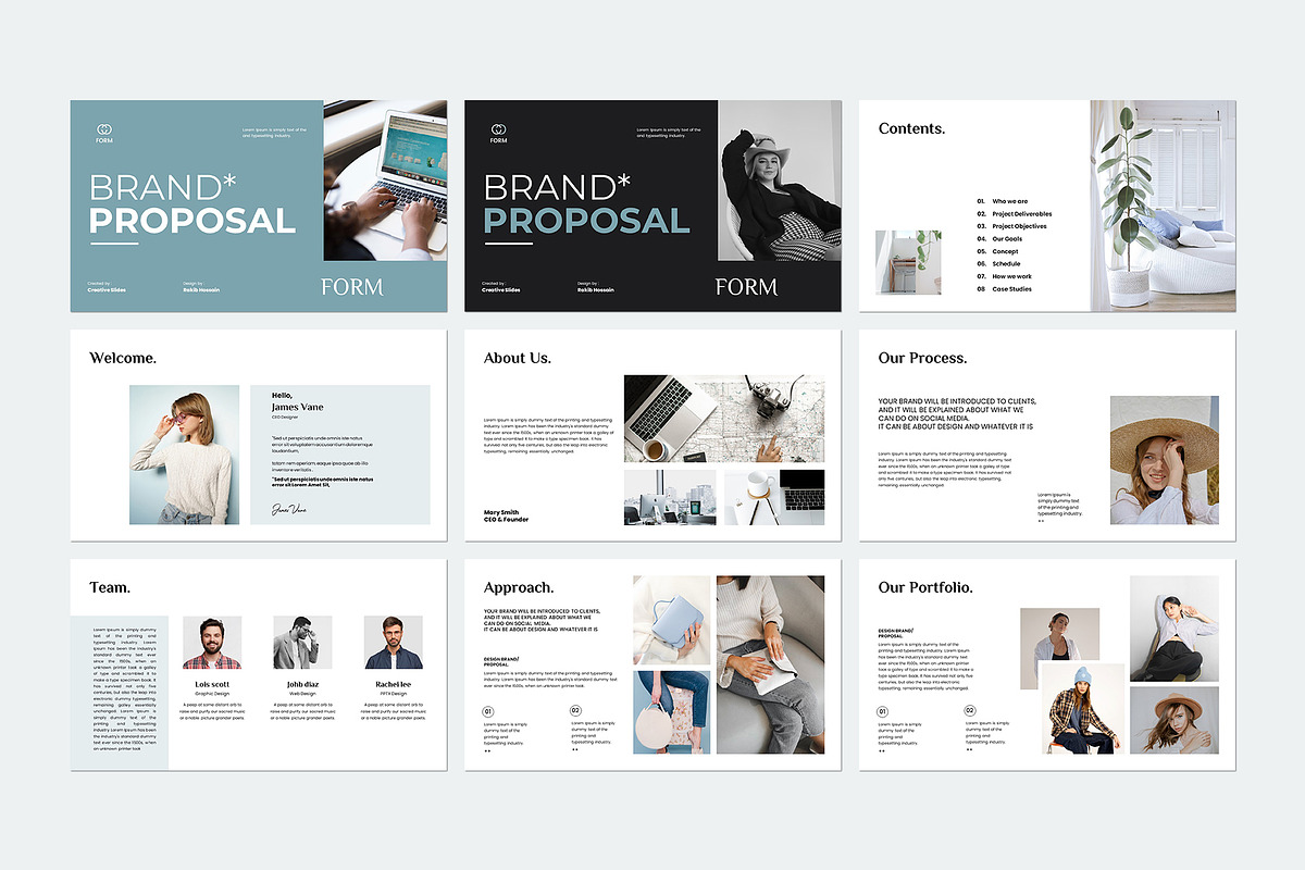 Brand Proposal Template preview 5