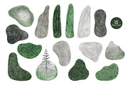 Misty Forest. Abstract collection, an Object Graphic by KatsiarynaKa (Thumbnail 2 of 15)