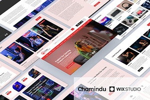 Zinda Wix E-commerce Template, a Wix Template by Chamindu Dilshan