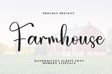Farmhouse | Script Font