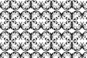 Monochrome seamless patterns set, a Pattern Graphic by mcherevan (Thumbnail 4 of 5)
