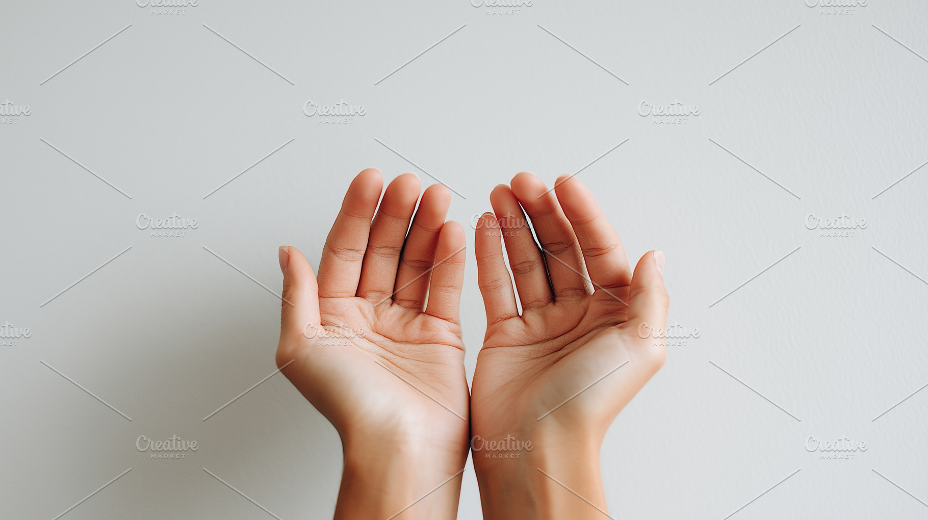 Close up of open human hands, a Person Photo by MistyDay
