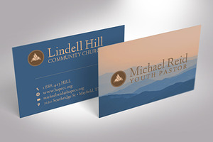 Church Business Card Photoshop