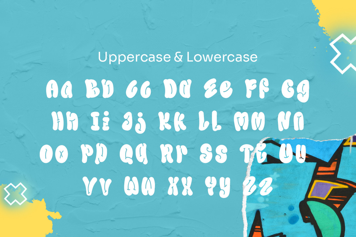 Poozie - Bold Fun Font, a Handwritten Font by Dhabee (Photo 10 of 12)