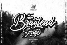Braylend - Logotype Script