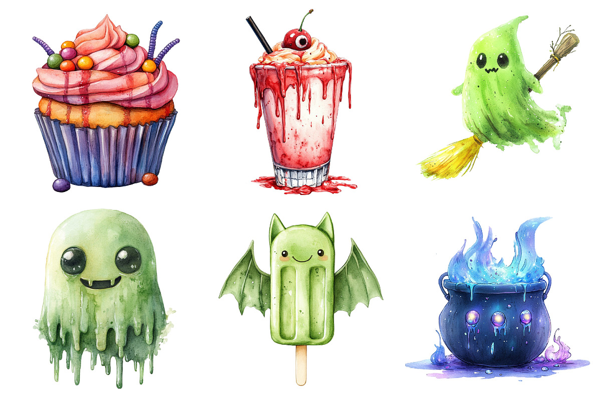 Purple – deep Halloween Clipart, an Illustration by Daily.Designs (Photo 3 of 4)