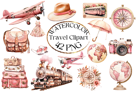 Travel PNG Sublimation Bundle
