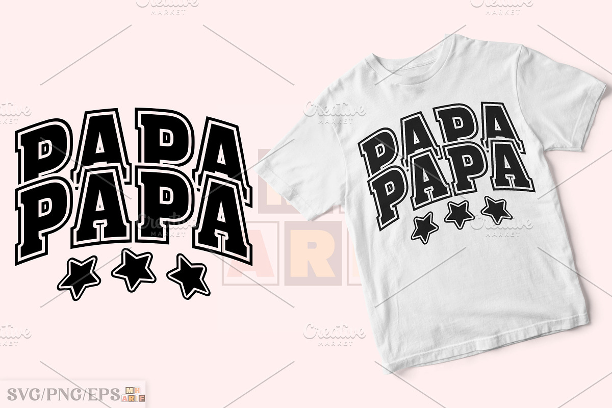 Varsity Grandpa PNG Daddy Dad, Papa, a Graphic by mh_arif (Photo 1 of 3)