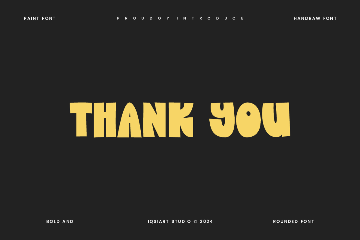 Painted Chetos - Paint Font, a Sans Serif Font by Iqsiart Studio (Photo 6 of 6)