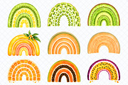 Juicy Fruit Rainbows Watercolor PNG, a Food Illustration by Whimsy Brush Studio (Thumbnail 2 of 10)
