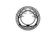 Tree of Life Circle Frame Bundle, an Illustration by Gaye Art (Thumbnail 46 of 51)