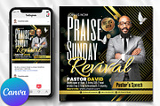 Church Flyer | Canva Flyer, a Social Media Template by Business Flyers (Thumbnail 1 of 2)