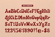 Sustacy | Retro Bold Typeface, a Handwritten Font by gracetype_studio (Thumbnail 10 of 12)