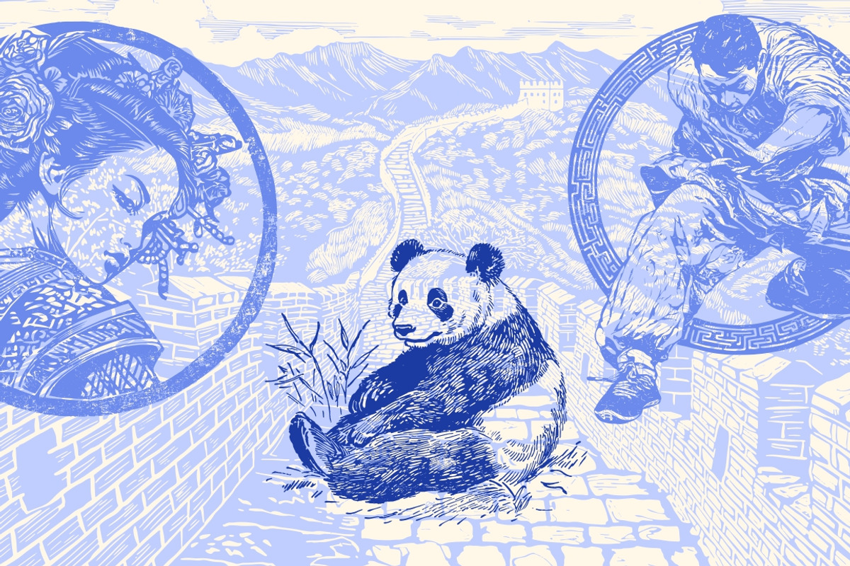 Chinese Culture vector illustrations, an Object Illustration by Nocturnal Wolf (Photo 5 of 19)