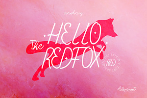 Redfox - Modern Script Font