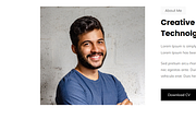 Tian - Minimal Portfolio WP Theme, a WordPress Template by Themesvila (Thumbnail 2 of 4)