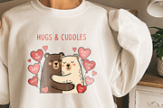 Valentine Cat PNG Bundle, a Graphic by GlitterCraft (Thumbnail 43 of 101)