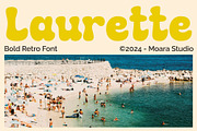 Laurette - Retro Display Font, a Font by Studio Moara (Thumbnail 2 of 10)