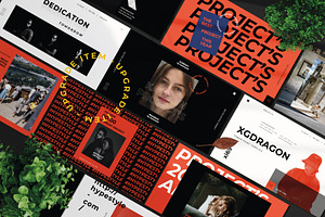 XGdragon Powerpoint Template