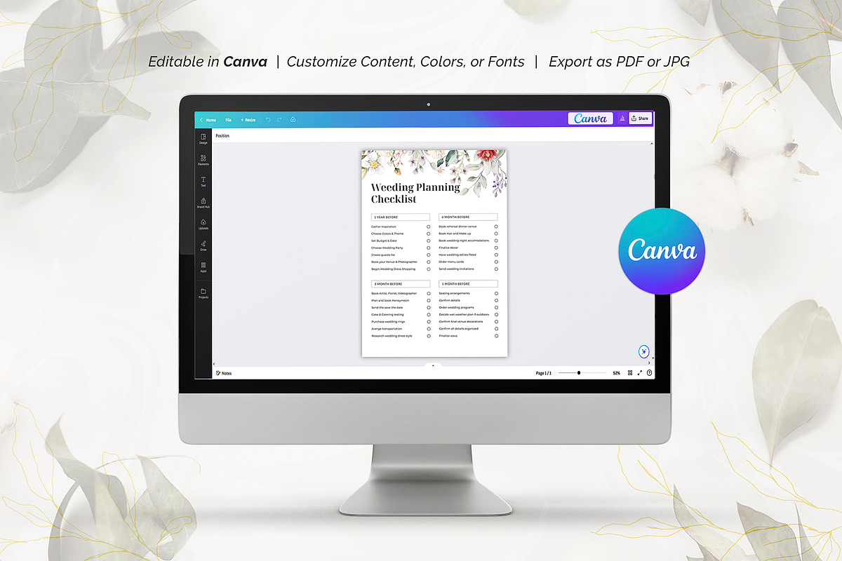 Event Planning Checklist, a Stationery Template by DesignDevisers (Photo 8 of 10)