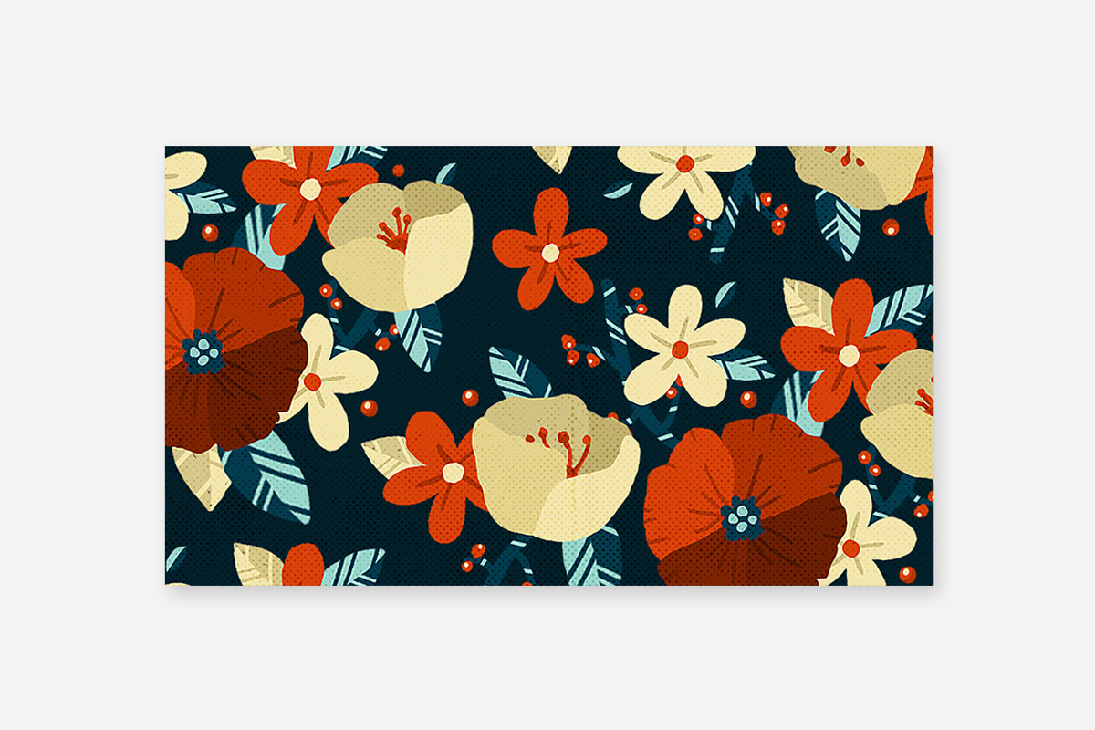Floral Business Card Template, a Business Card Template by Fearless Confetti (Photo 3 of 4)