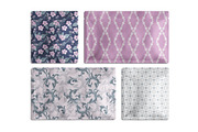 6 Seamless Pattern: Mauve Garden, a Pattern Graphic by StudioCitra (Thumbnail 3 of 11)